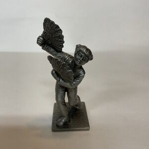Royal Selangor Pewter Chinese FAN DANCER 3‎ 3/4inch Tall Figure